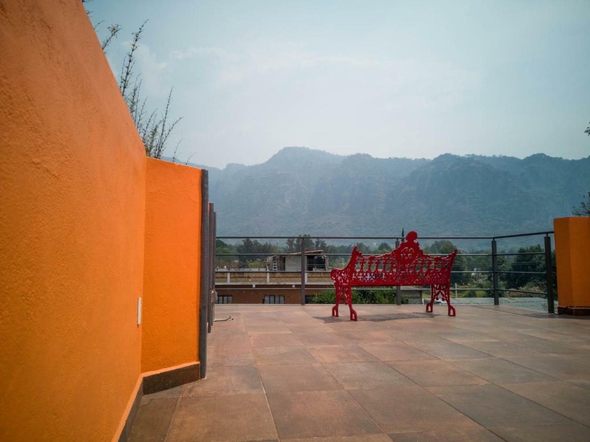 Hotel El Pan Nuestro เตโปซตลัน ภายนอก รูปภาพ